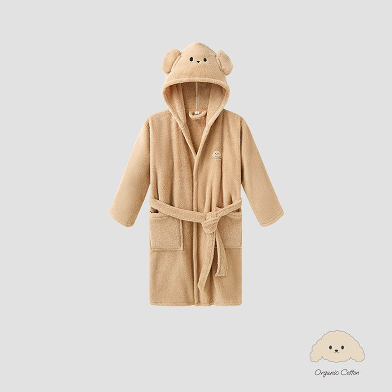 Children's Nightgown Girls' Absorbent Thickened Bathrobe by Baby Joy