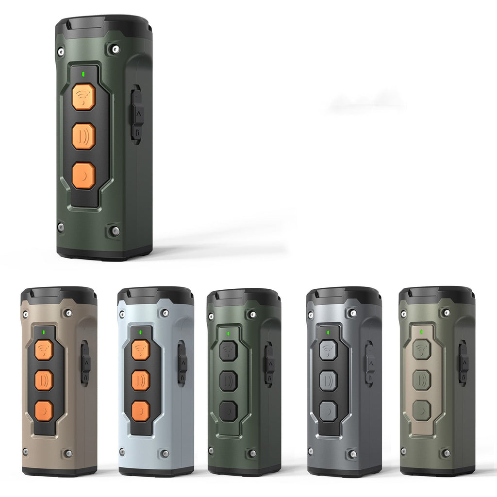 Dog Drive Ultrasonic Three-head Bark Plug Torch Dog Drive Artifact Anti Dog Bark Deterrent Device With LED Flashlight by My Store