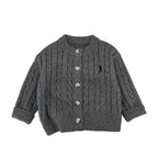Fashionable Embroidered Casual Knitted Cardigan Childrens Sweater by Baby Joy