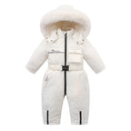 Autumn And Winter Fleece-lined Overalls Ski Suit For Children by Baby Joy