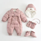 Baby Cotton-padded Thicken Crawler Suit Baby Children Romper by Baby Joy