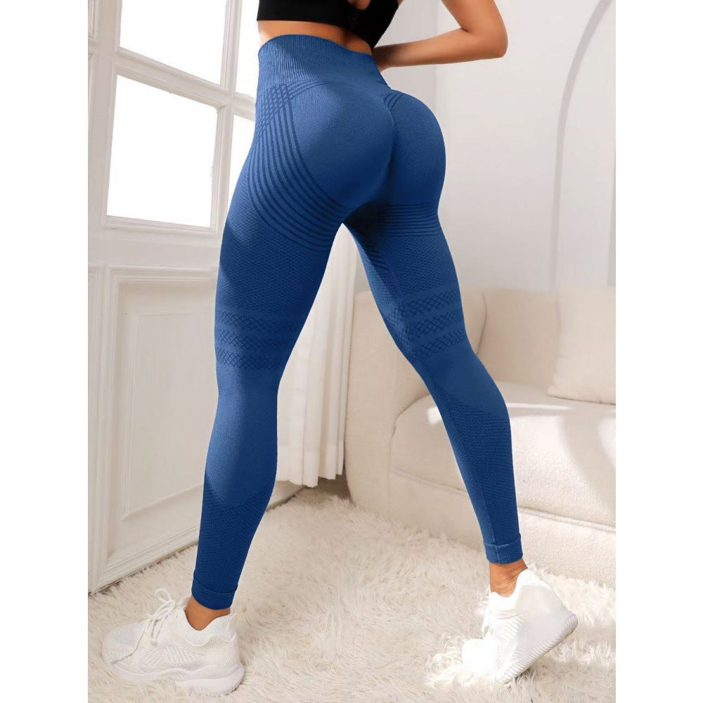 Hip-Lifting High-Waist Leggings for Women – Sculpting Stretch Sport Pants by FitiqueFit