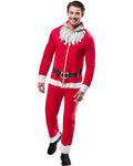 Santa Adult Pajama Set Comfy Wear Cozy Christmas Costume by worldclasscostumes