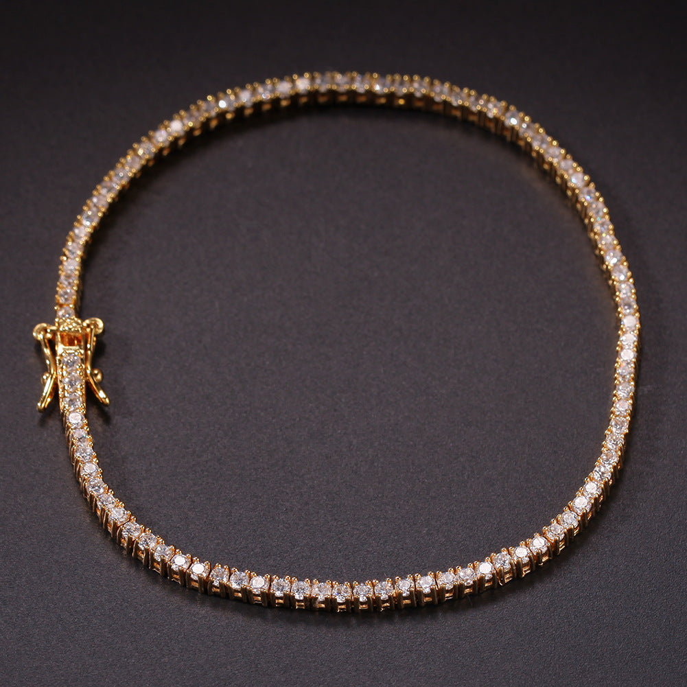 Hip-Hop Zircon Tennis Bracelet by nowadaysfashion