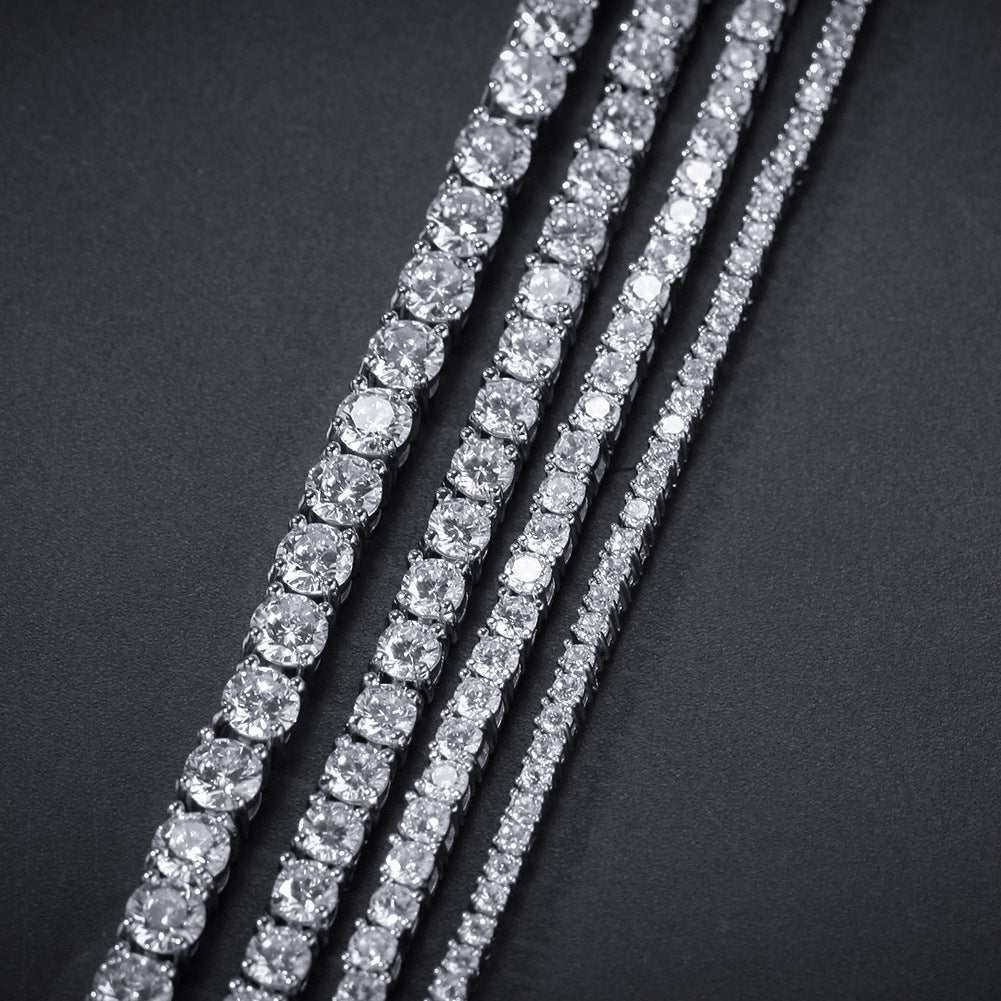 Hip-Hop Zircon Tennis Bracelet by nowadaysfashion