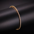 Hip-Hop Zircon Tennis Bracelet by nowadaysfashion