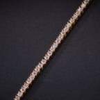 Hip-Hop Zircon Tennis Bracelet by nowadaysfashion