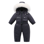 Autumn And Winter Fleece-lined Overalls Ski Suit For Children by Baby Joy
