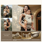 Lightweight And Breathable 3-in-1 Baby Carrier by Baby Joy