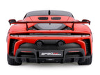 Ferrari SF90 XX Stradale Red with Black Top "Race + Play" Series 1/18 Diecast Model Car by Bburago