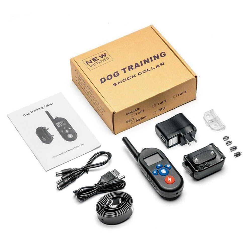 Remote Control Electric Shock Vibration Warning Pet Supplies Electronic Collar by My Store