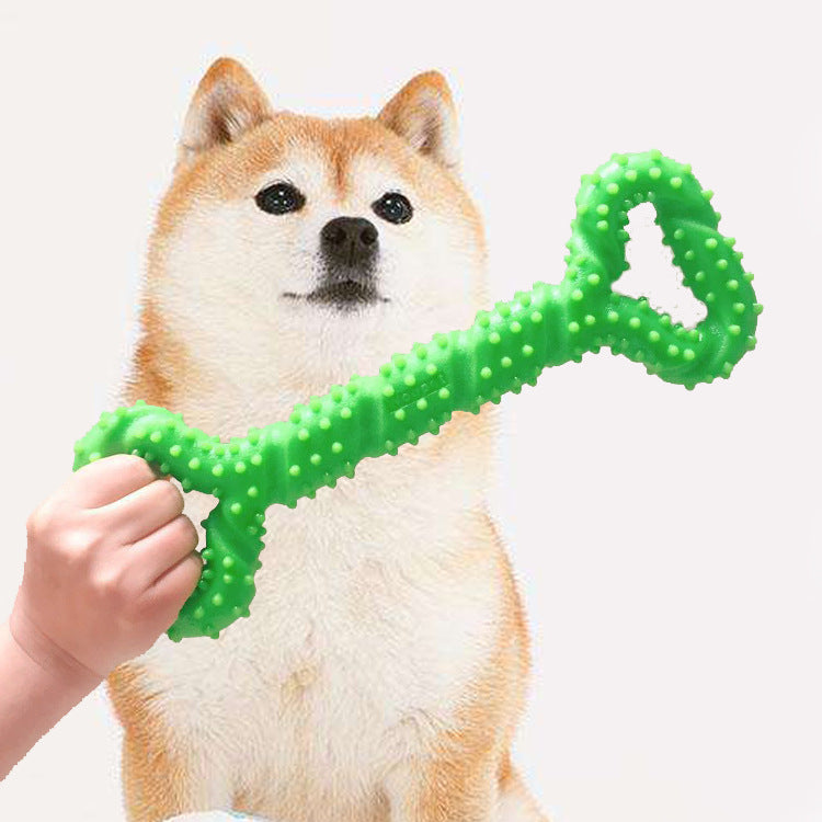 Pet Molar Bite Resistant Stick With Stab Toy Dog Trainer by My Store
