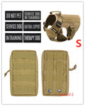 Military Tactical Dog Harness German Shepherd Adjustable Pet Dog Back by My Store
