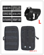 Military Tactical Dog Harness German Shepherd Adjustable Pet Dog Back by My Store