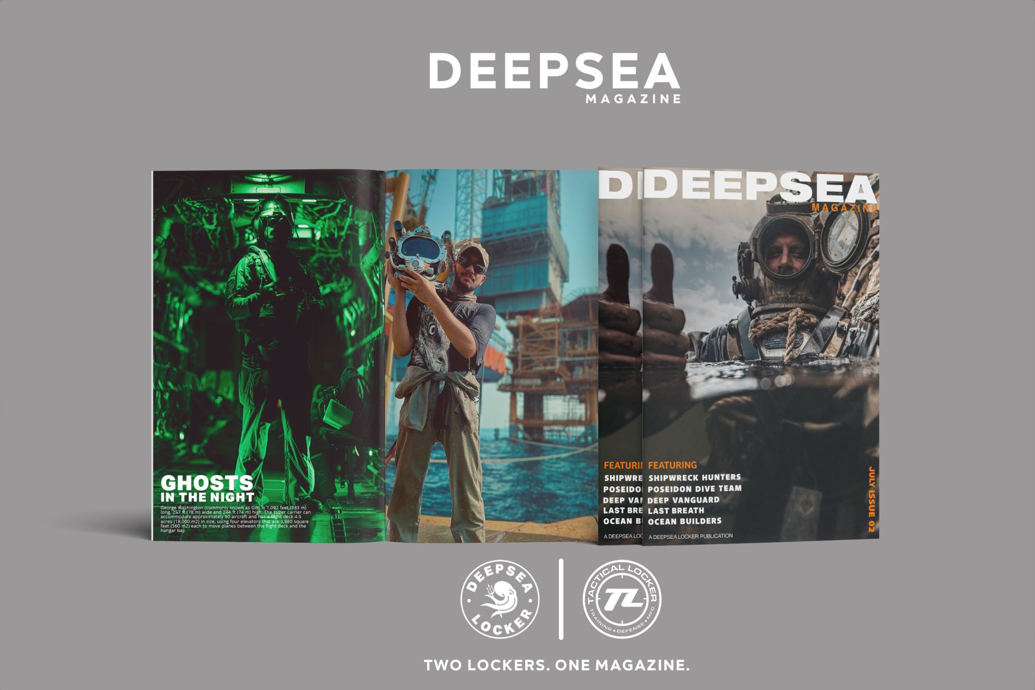 DEEPSEA Magazine Digital Monthly Subscription by DeepSea Locker