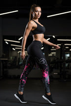Digital Print Breathable Leggings – Women’s Stretch Pants by FitiqueFit