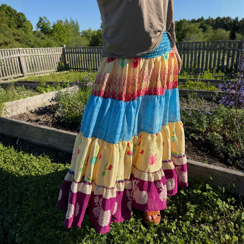 Limited Edition: Woodstock Dreams Fiesta Sunset Skirt by Darn Good Yarn