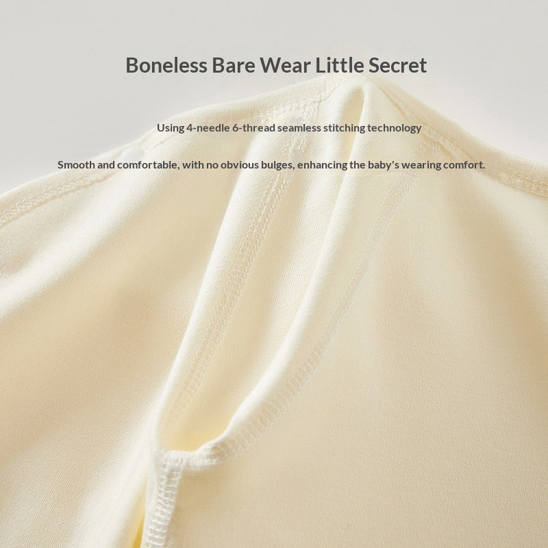 Pure Cotton Seamless Newborn Baby Clothes by Baby Joy