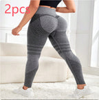 Hip-Lifting High-Waist Leggings for Women – Sculpting Stretch Sport Pants by FitiqueFit