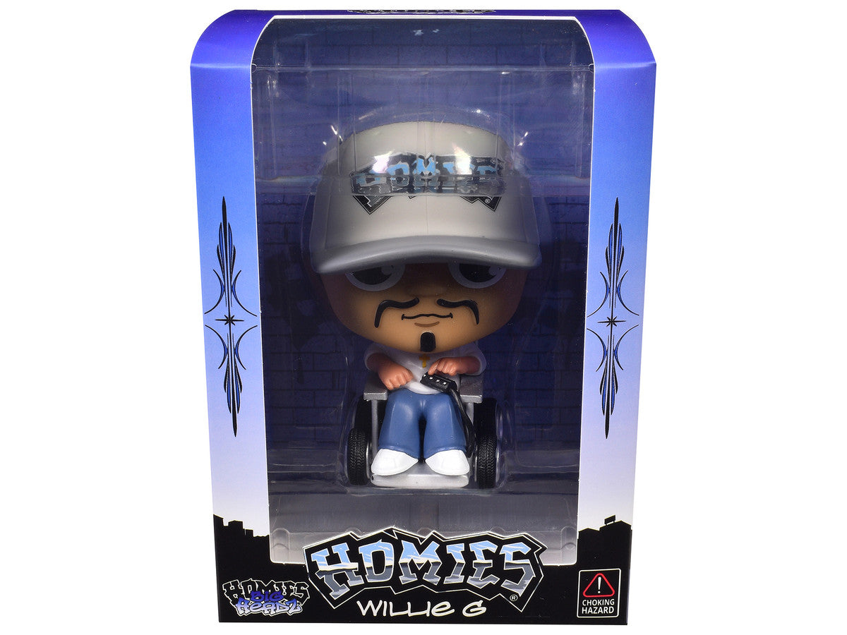 Willie G 4.5" Figure "Homies Big Headz" Series 5 Model by Homies by LuxuryLifeWay Online Store