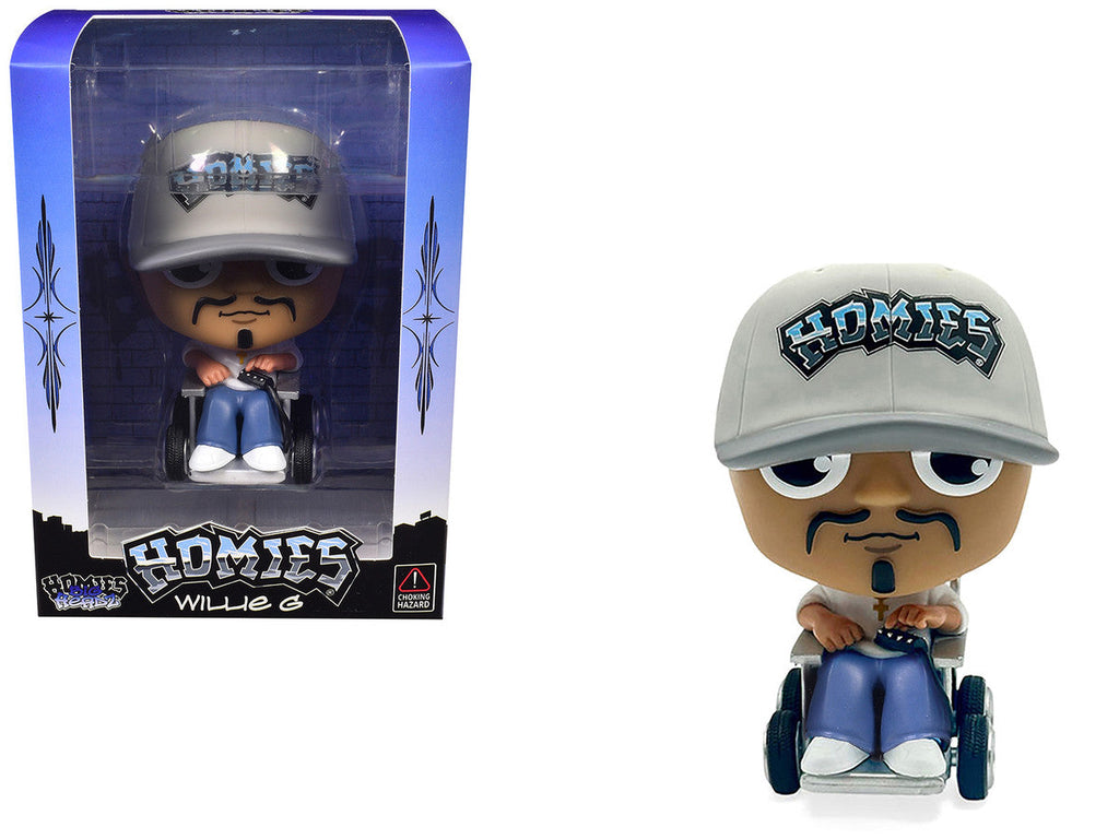 Willie G 4.5" Figure "Homies Big Headz" Series 5 Model by Homies by LuxuryLifeWay Online Store
