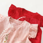 Baby Cotton Onesie Boneless Bodysuit Long-sleeve First-month Sleepwear For Boys And Girls by Baby Joy