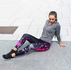 Digital Print Breathable Leggings – Women’s Stretch Pants by FitiqueFit
