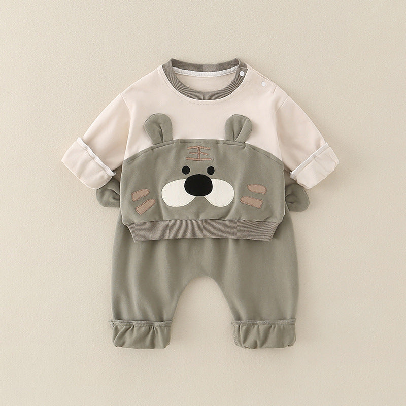 Pure Cotton Romper Set For Boys Cute Childrens Clothing Baby Boy Outfits by Baby Joy