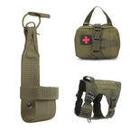 Tactical Dog Clothes Quick Disassembly Dog Vest Outdoor Pet Training Clothes by My Store