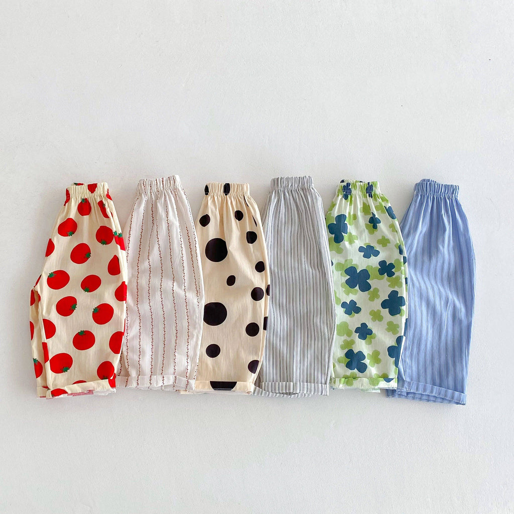 Girls Series Summer Cropped Pants by Baby Joy