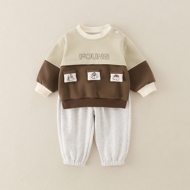 Pure Cotton Romper Set For Boys Cute Childrens Clothing Baby Boy Outfits by Baby Joy