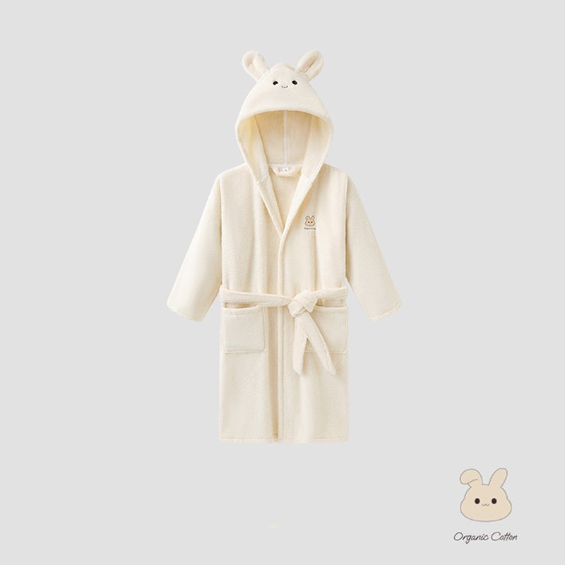 Children's Nightgown Girls' Absorbent Thickened Bathrobe by Baby Joy