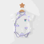 Simple Cartoon Print Summer Baby Rompers Girls Clothing by Baby Joy