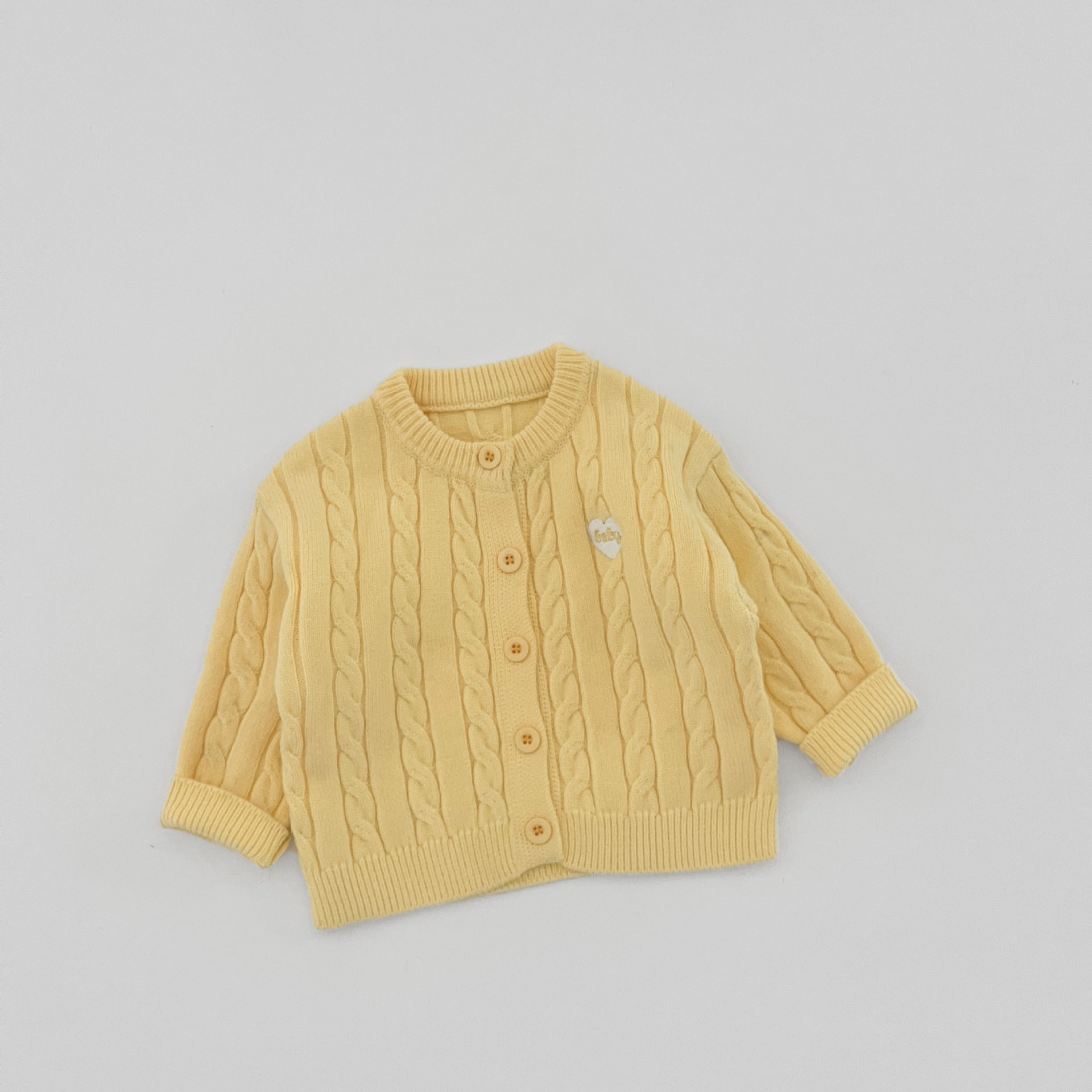 Twist-knit Cardigan Autumn Kids Clothing Outerwear by Baby Joy