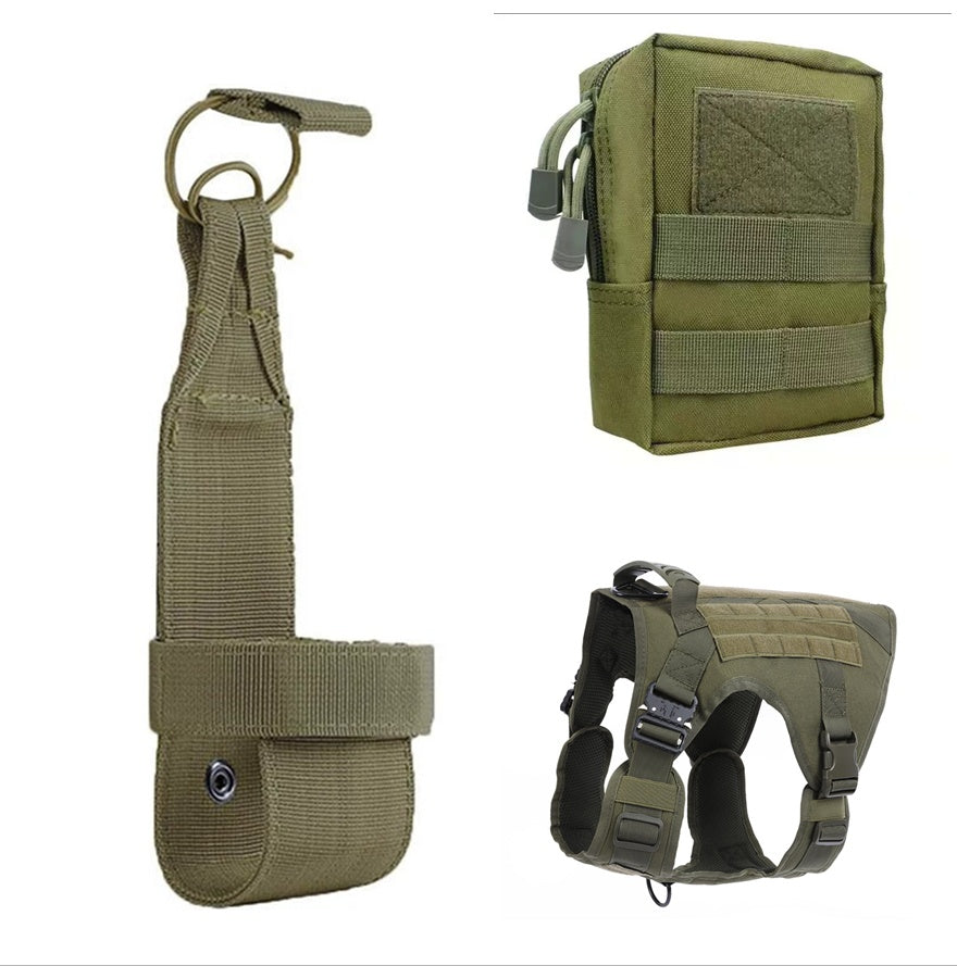 Tactical Dog Clothes Quick Disassembly Dog Vest Outdoor Pet Training Clothes by My Store