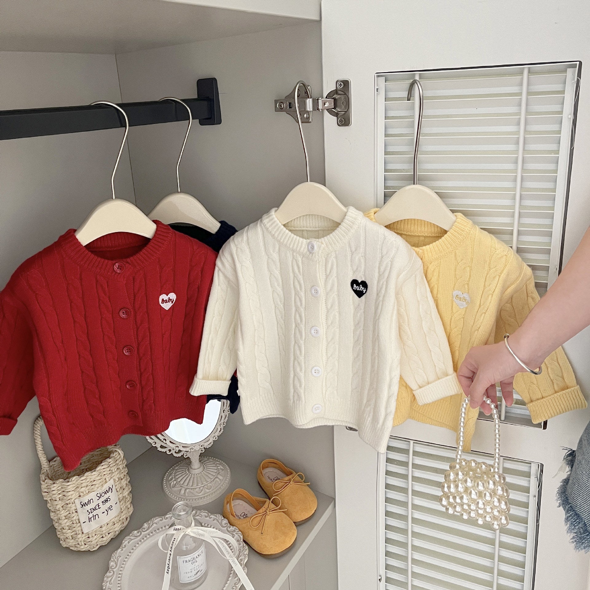 Twist-knit Cardigan Autumn Kids Clothing Outerwear by Baby Joy