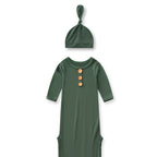 Bamboo Fiber Knotted Baby Bodysuit by Baby Joy