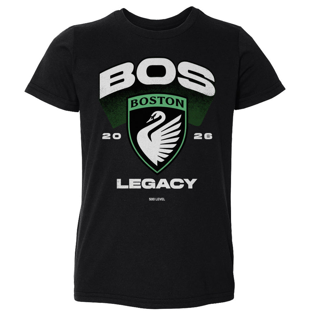 Boston Legacy FC Emblem WHT by 500 LEVEL