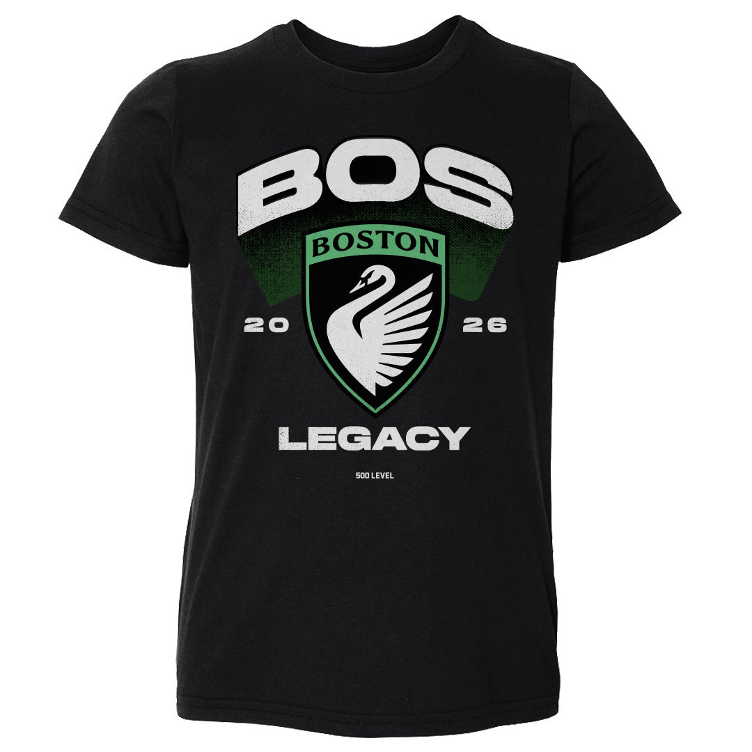Boston Legacy FC Emblem WHT by 500 LEVEL