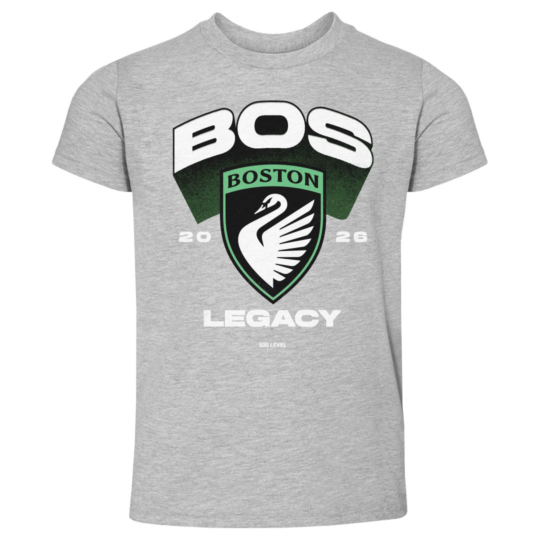 Boston Legacy FC Emblem WHT by 500 LEVEL