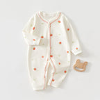 Pure Cotton Long-sleeve Baby Bodysuit by Baby Joy