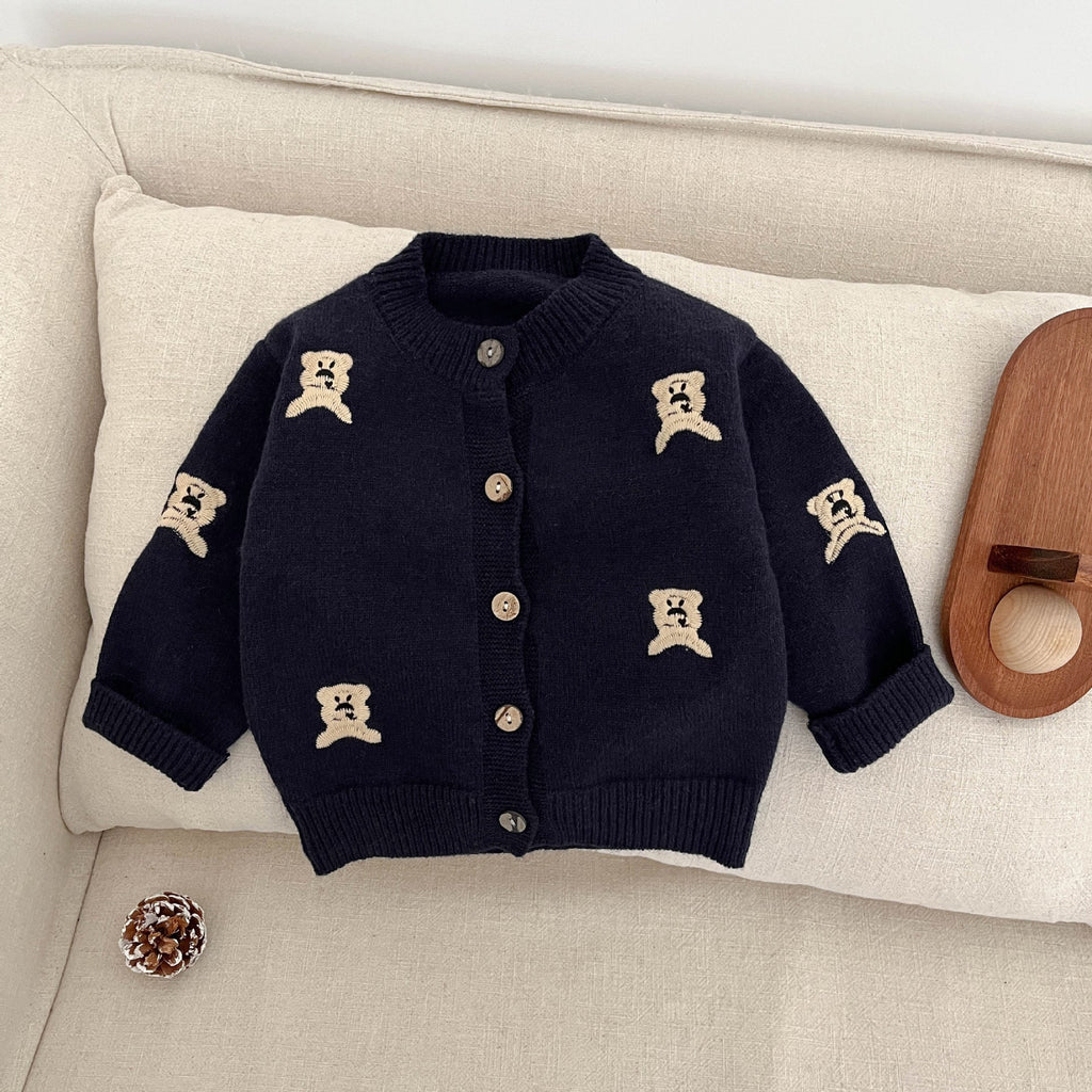 Autumn Fashion Knitted Cardigan Cute Kids Coat by Baby Joy