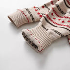 Knitted Jacquard Double-Layer Thickened Baby Romper For FallWinter by Baby Joy
