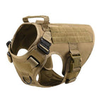 Military Tactical Dog Harness German Shepherd Adjustable Pet Dog Back by My Store