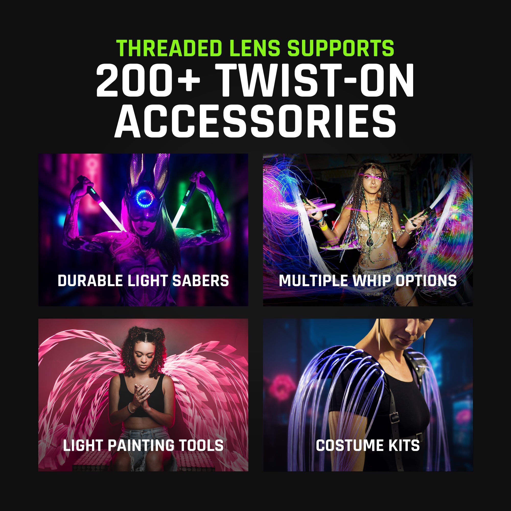 Fiber Optic Costume Kit by Ants on a Melon, Inc.