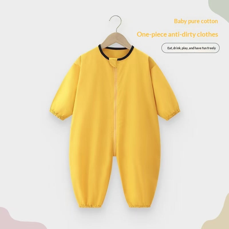 Baby Coverall Crawling Cotton UV-Protective Jumpsuit by Baby Joy