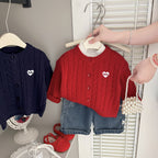 Twist-knit Cardigan Autumn Kids Clothing Outerwear by Baby Joy