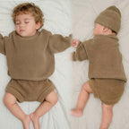 Baby Handmade Knitted Sweater And Shorts by Baby Joy
