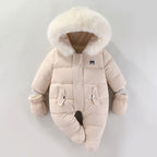 Jumpsuit Fleece-lined Quilted Cotton-padded Clothes by Baby Joy