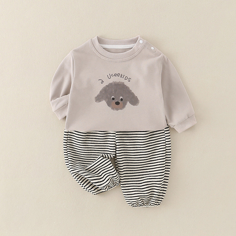 Pure Cotton Romper Set For Boys Cute Childrens Clothing Baby Boy Outfits by Baby Joy